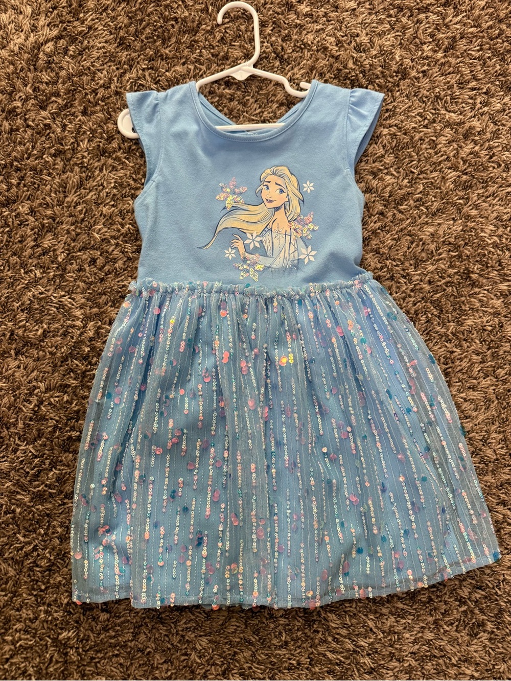 Elsa Light Blue Princess Dress